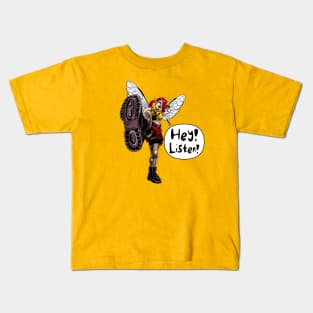 Hey! Listen! Kids T-Shirt